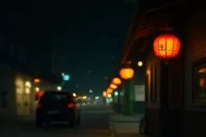 《留声机与雨》窗边老式留声机剧照